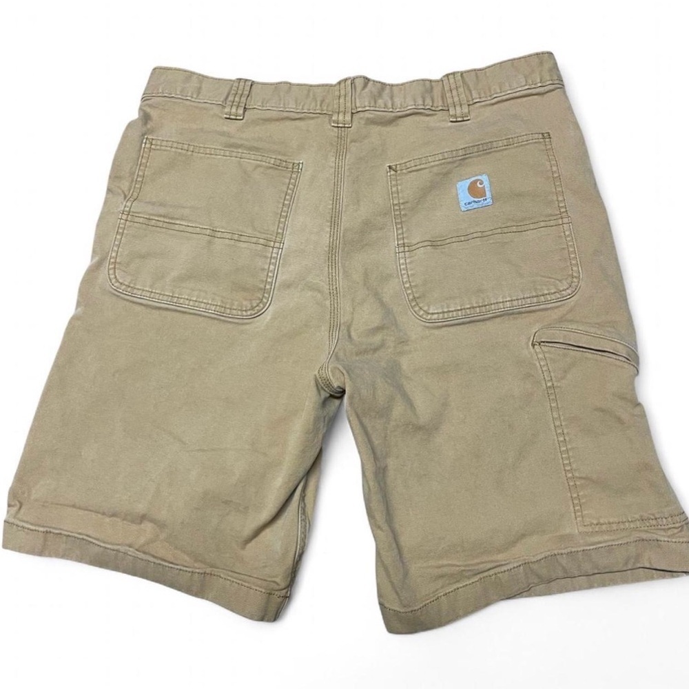 Carhartt Force Cargo Shorts Khaki Men's Size 36 Relaxed Fit Work Skater Y2K - Picture 2 of 9